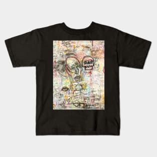 olgabolga by cowabango, neo-expressionism Kids T-Shirt